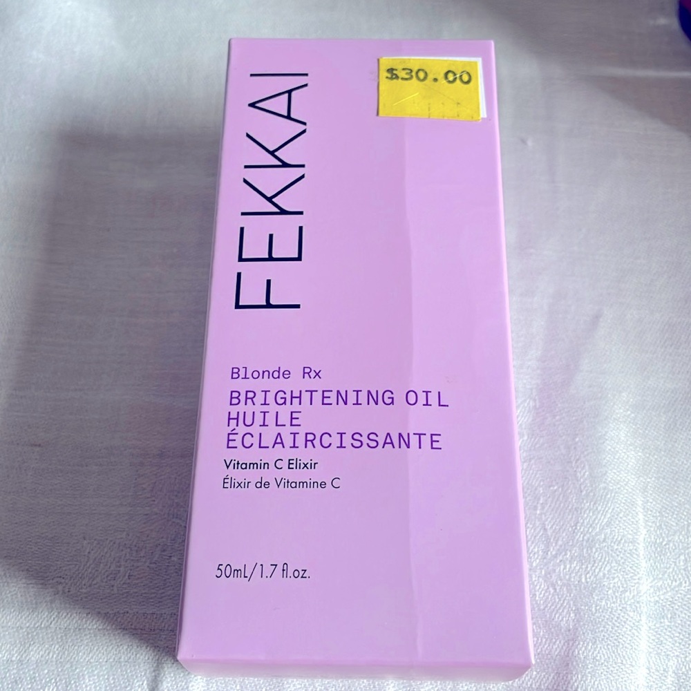 Fekkai brightening oil blonde rx. Nwt